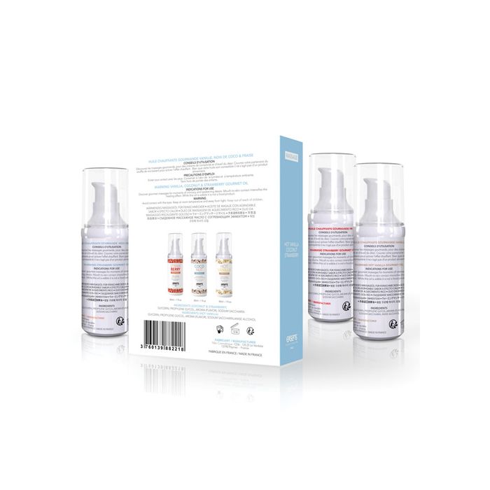 Let's Travel Massage oil set from Exsens of Paris
