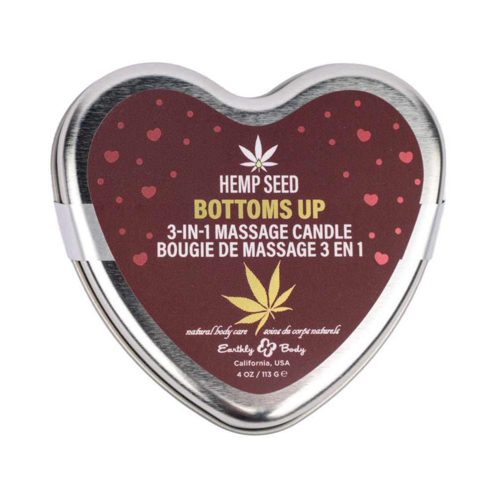 Earthly Body H@mp Seed Valentine 2025 3-in-1 Massage Candle