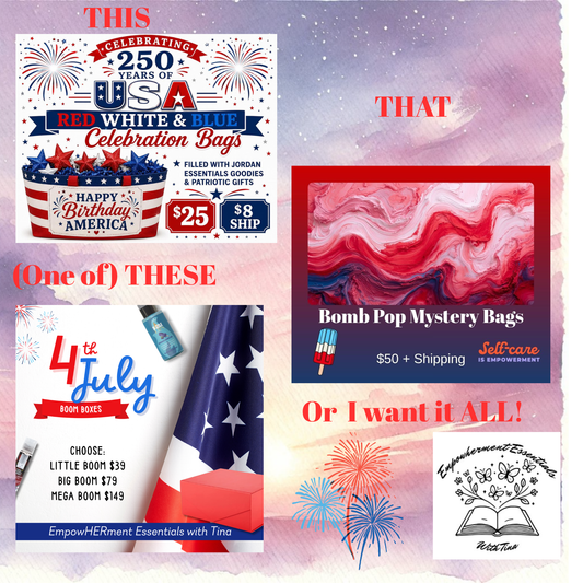 Patriotic mystery bag