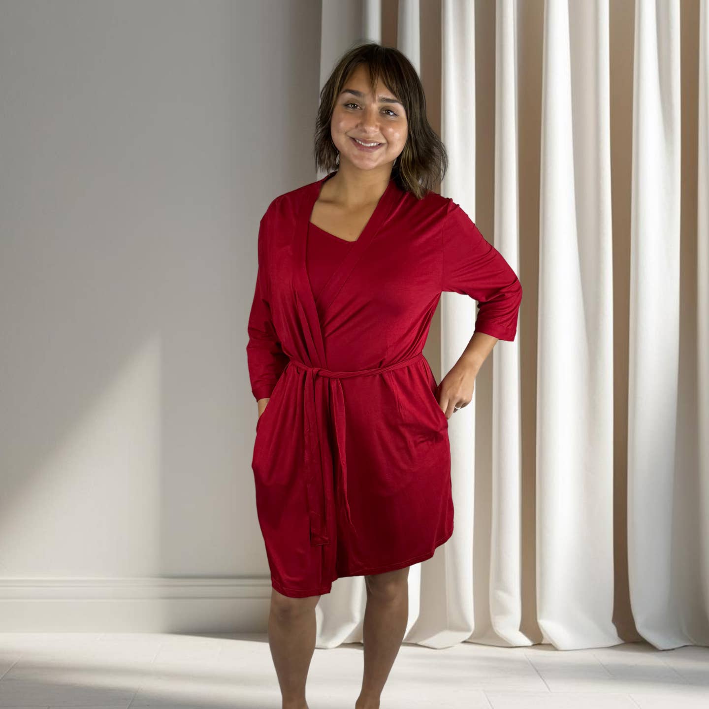 Soft, Lightweight Bamboo Robe