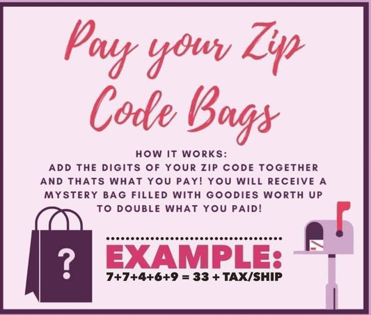 Zipcode bag