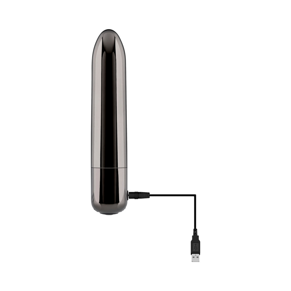 Evolved Real Simple Rechargeable Bullet Vibrator Black Chrome
Evolved